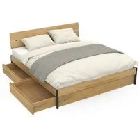 ekomia ekomia Bett Luna Storage, Schwarz, – Produktbild 1 von 1