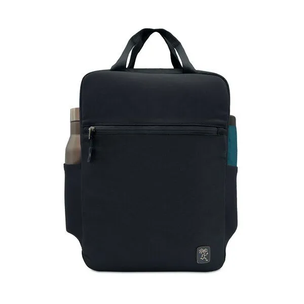 FUCHS & REBELL FUCHS & REBELL PEPE Daypack Rucksack, Schwarz, – Produktbild 3 von 4