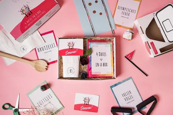 Packtive Packtive 4 Dates in a Box - Die Geschenkbox für Paare – Produktbild 2 von 4