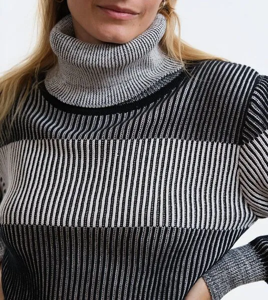 Gary Mash GARY MASH Rollkragenpulli Tioga aus Biobaumwolle, Mélange (grau), – Produktbild 4 von 4