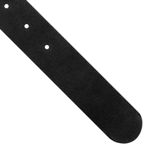 Simaru Simaru NIZZA Ledergürtel 3,5cm aus pflanzlich gegerbtem Naturleder - EU, Schwarz, – Produktbild 3 von 4
