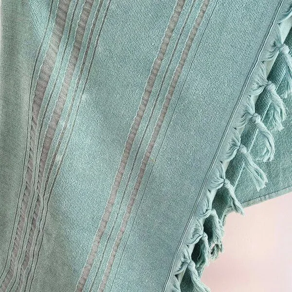 Karawan authentic Karawan authentic Fouta / Hammamtuch aus Biobaumwolle - Dolce Collection, Jade, – Produktbild 1 von 4