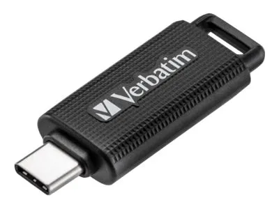 Verbatim Verbatim USB-Stick Retractable USB-C, 64 GB, Schwarz/grau, – Produktbild 5 von 5