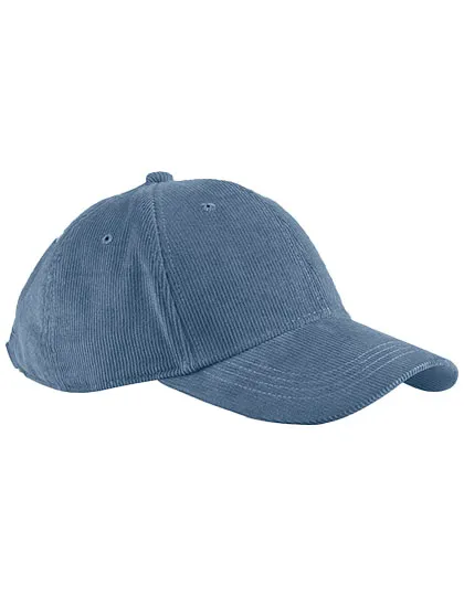 Beechfield Beechfield Cord Cap Modell: Baseball, Slate blue, – Produktbild 1 von 1
