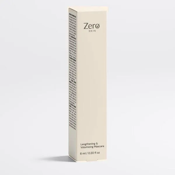 Zero Skin Zero Skin Lengthening & Volumizing Mascara - 6 ml, pflegend mit Peptiden – Produktbild 4 von 4