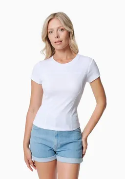 ORGANICATION ORGANICATION TILLDA | Rib T-Shirt aus TENCEL Modal und Bio-Baumwolle – Produktbild 1 von 1