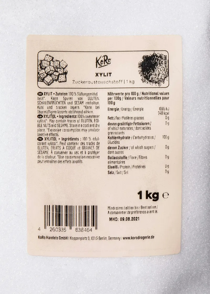 KoRo Xylit 1 kg – Produktbild 4 von 5