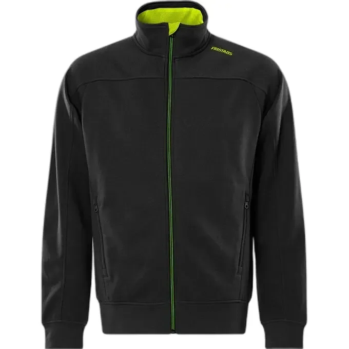 Fristads Trainingsjacke Fristads 7552 GSM, Schwarz, – Produktbild 2 von 2