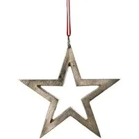Mitienda Shop Mitienda Shop Sternhänger silber, Weihnachdeko zum Aufhängen – Produktbild 1 von 1