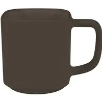 Keramiktasse "Oxford" 290 ml, brown – Produktbild 1 von 1
