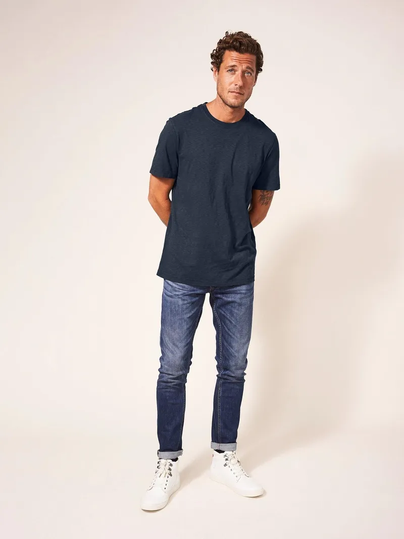 White Stuff T-Shirt Abersoch - XL/R, Dunkelmarine, – Produktbild 2 von 4