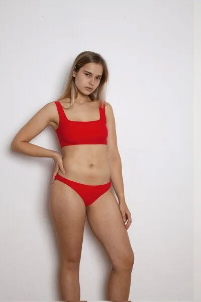 RENDL RENDL Top No.10 - gerade geschnittenes Bikini Top, Orange, – Produktbild 3 von 3