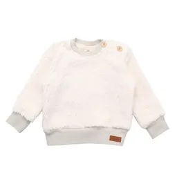Walkiddy Baby Fleece-Sweatshirt GOTS zertifiziert Bio-Baumwolle, Beige, Walkiddy – Produktbild 1 von 1