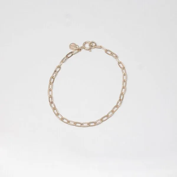 fejn jewelry fejn jewelry Armband 'link chain', Rotgold, – Produktbild 1 von 2