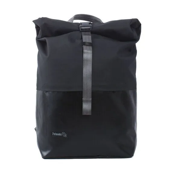 7clouds 7clouds Rolltop-Rucksack Nomo 7.1, Black, – Produktbild 1 von 4