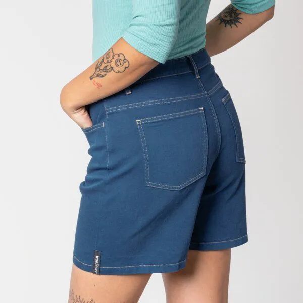 trueStory trueStory Jeans Shorts - FEELIJA, Blue, – Produktbild 2 von 4