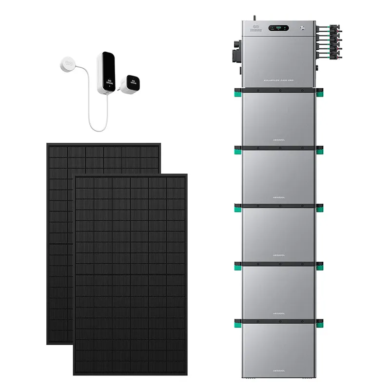 Zendure Deutschland Zendure Deutschland SolarFlow 2400 Pro | 2400W Bi-direktionaler Balkonkraftwerk-Speicher, SolarFlow 2400 Pro + Smart Meter D0 (2.4 kWh) / 5*AB3000L (14.40 kWh) / 2*515W Bifaziale (1339Wp Max) – Produktbild 2 von 2