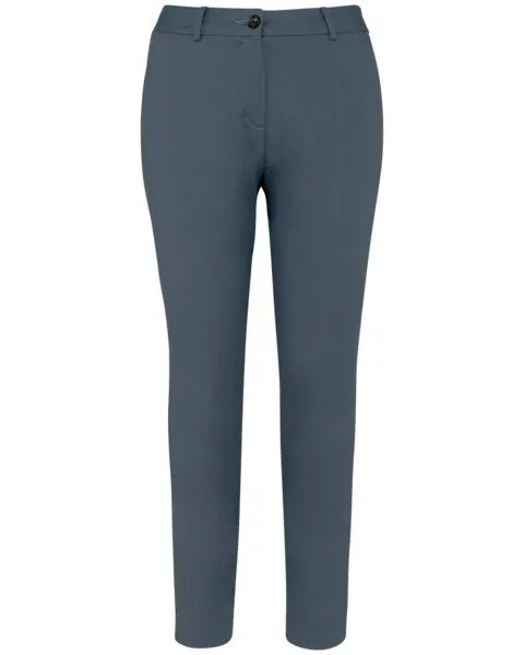 Greenspired Greenspired Umweltfreundliche 7/8-Damen Chinohose 235 g/m², Mineralgrau, – Produktbild 1 von 1