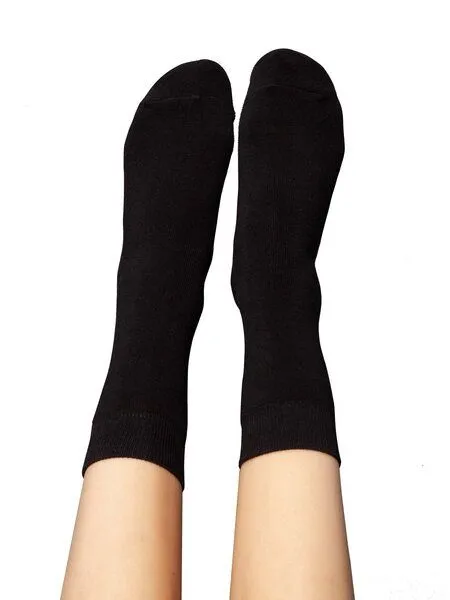 FellHerz FellHerz 3er Pack Kuschel-Socken mit Bio-Baumwolle schwarz – Produktbild 3 von 5