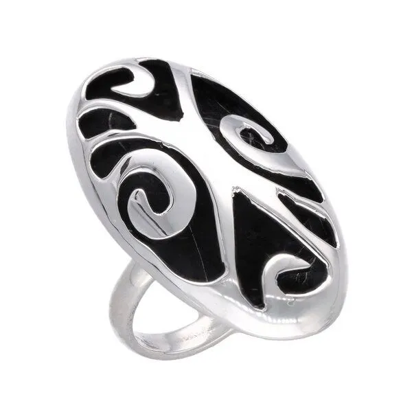 pakilia pakilia Silber Ring Ornament oval Fair-Trade und handmade – Produktbild 1 von 6