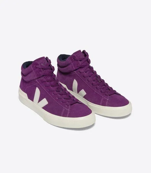 Veja Veja High-Top Sneaker Damen - Minotaur Chromefree Leather, Rot (magenta pierre), – Produktbild 2 von 3