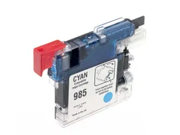 Memo memo Tintenpatrone ersetzt Brother LC985C cyan – Produktbild 1 von 1