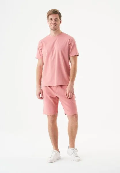 ORGANICATION ORGANICATION ESSENTIALS-SHADI- Shorts aus Bio-Baumwolle, Blush, – Produktbild 2 von 3