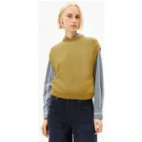ARMEDANGELS ARMEDANGELS MOHAIR BLEND KNIT Damen Pullunder aus Mohair-Woll Mix, Mosslace, – Produktbild 1 von 1