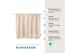 Schiesser Wohndecke Kuscheldecke Klara in Wendeoptik - Baumwoll-Mix - warm und flauschig, Schiesser, OEKO-TEX® MADE IN GREEN – Produktbild 1 von 1