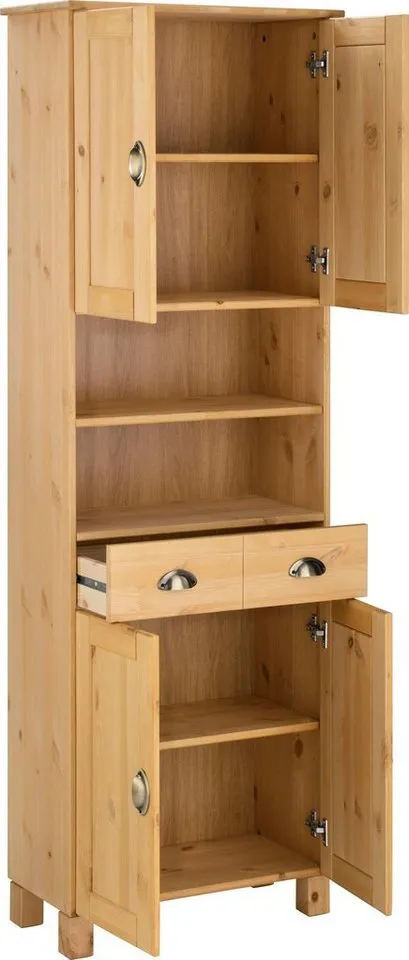 Home affaire Hochschrank Oslo, Beige, – Produktbild 5 von 5