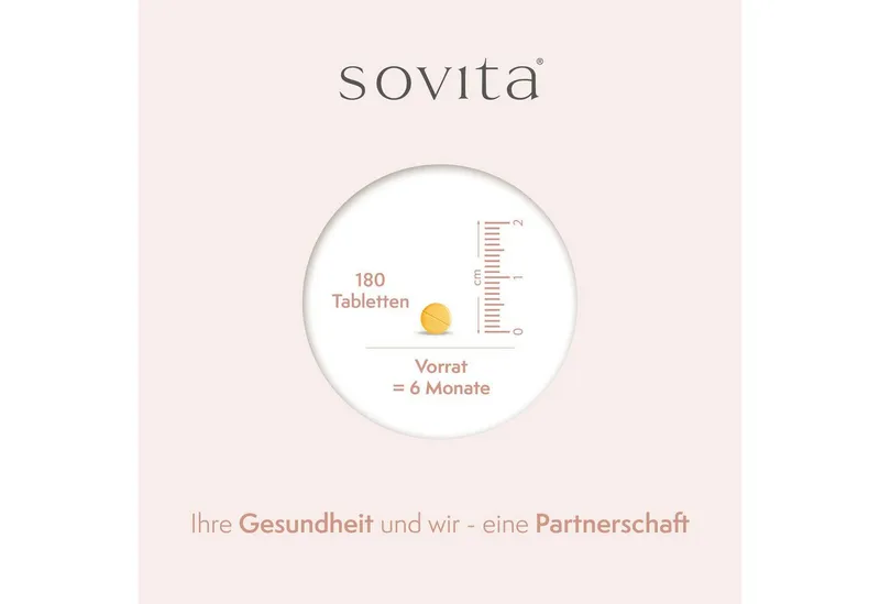 Ascopharm Ascopharm sovita Vitamin B-Komplex Premium, 180 vegane Tabletten hochdosiert 1, 1 er – Produktbild 4 von 5