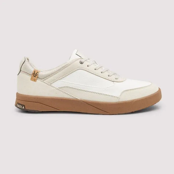 SAOLA SAOLA Quito M vegan Sneaker mit Easy Slip In, White, – Produktbild 1 von 4