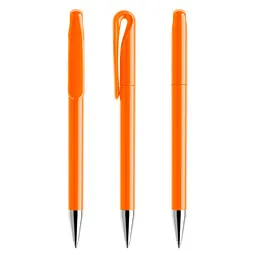 prodir prodir® Drehkugelschreiber DS1 TPC Twist, blaue Mine, orange – Produktbild 1 von 1
