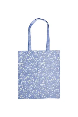 Tranquillo Stoffbeutel BLOSSOM CHARM - blau – Produktbild 1 von 1