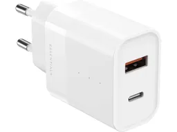 Upström Upström USB-Schnellladegerät "ESSENTIALS" USB-A/-C, 30W, weiß – Produktbild 1 von 1