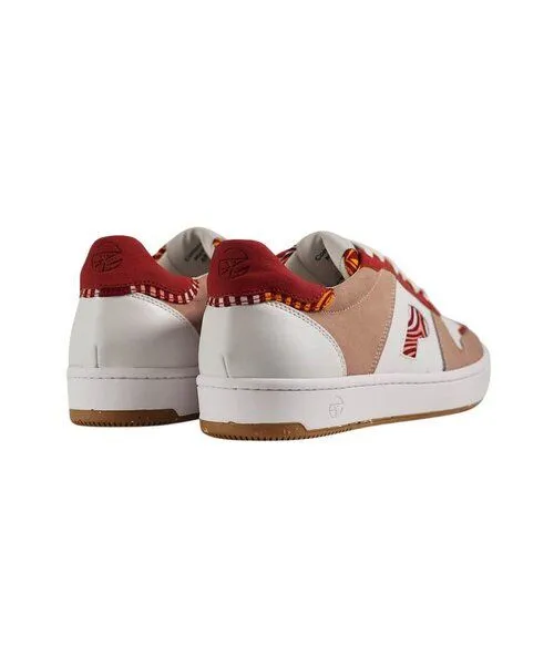 PANAFRICA PANAFRICA Kasai - Unisex Recycling Sneaker, Fraboise (rot), – Produktbild 4 von 4