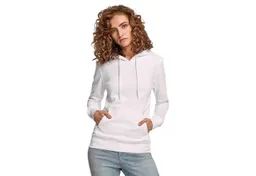 WITORU Kapuzenpullover Organic Damen Kapuzenpullover / Hoodie / Pullover mit Kapuze aus 100% Bio-Baumwolle - Innen angeraut (Fleece) – Produktbild 1 von 1