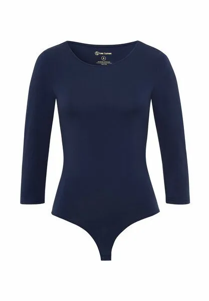 Les Lunes Les Lunes 3/4-Arm Body „Alena Body 3/4 Sleeve“, Dress blue, – Produktbild 2 von 4