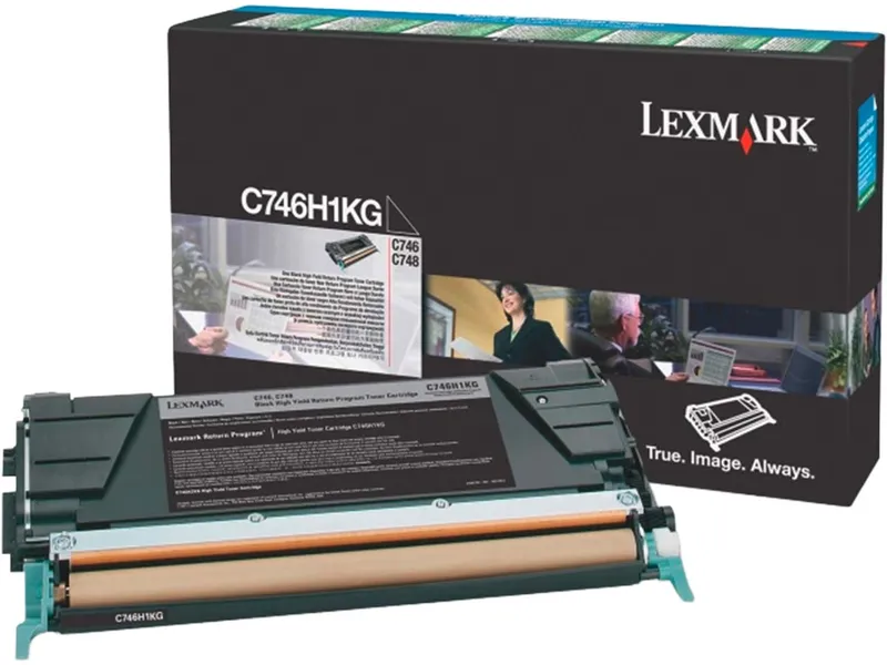 Lexmark Lexmark Druckkassette C746H1KG schwarz – Produktbild 1 von 1