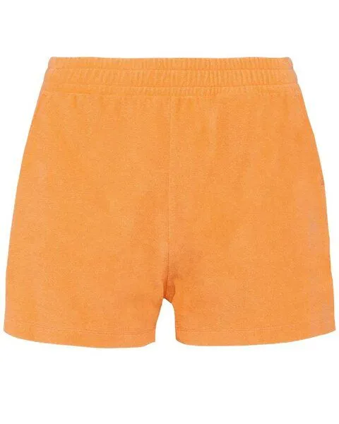 YTWOO YTWOO Terry Towel Damenshorts aus Bio-Baumwolle/recyceltem PET | Made in Portugal, Orange, – Produktbild 1 von 4