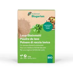 Andermatt Biogarten Andermatt Biogarten Lava-Steinmehl – mineralischer Bodenverbesserer zur Förderung der Bodenfruchtbarkeit – Produktbild 1 von 1