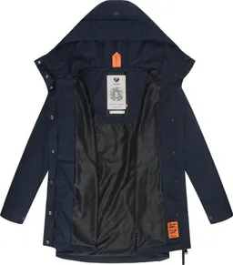 ragwear ragwear Parka Alysa stylische Damen Übergangsjacke mit Taillenzugband – Produktbild 1 von 1