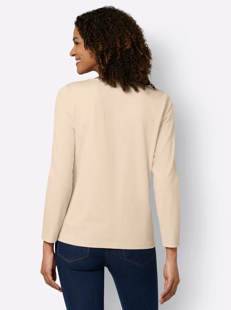 Witt Longsleeve, Elfenbein, – Produktbild 2 von 2