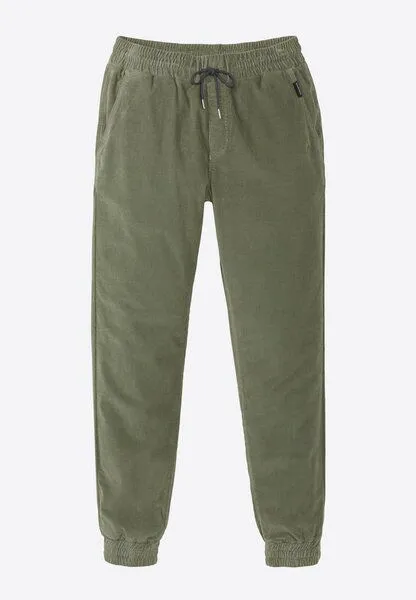 recolution Damen Cord Jogg Chino aus Bio-Baumwolle - CHAITURUS - recolution, Khaki (grün), – Produktbild 3 von 4
