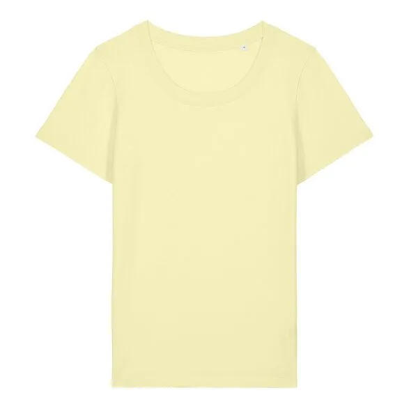 Greenspired Greenspired Fitted Damen T-Shirt aus 100 % Biobaumwolle 155 g/m² XS - 3XL, Lemon, – Produktbild 1 von 1