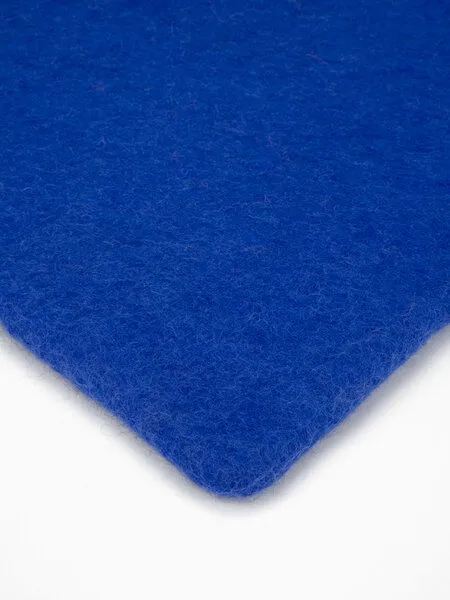 myfelt myfelt Filzteppich rechteckig, 100% reiner Schurwolle, Royalblau (isa), – Produktbild 1 von 4