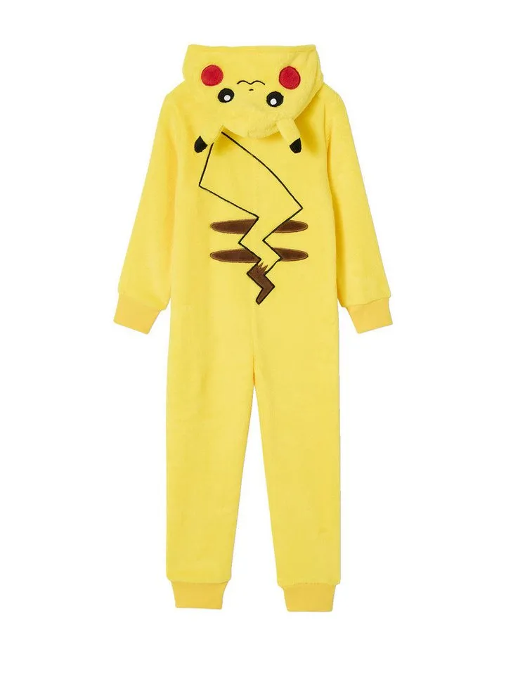 Vertbaudet Vertbaudet Schlafanzug Schlafanzug mit Pikachu-Print für Jungen POKEMON, Gelb, – Produktbild 2 von 4