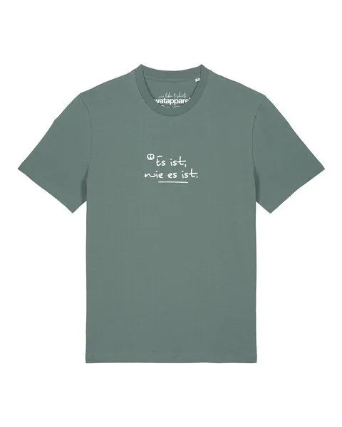 watapparel watapparel T-Shirt Unisex Es ist wie es ist, Green bay, – Produktbild 1 von 2