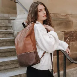 BOWLEANIES TASCHEN BOWLEANIES TASCHEN Rucksack aus Lederfaserstoff – Produktbild 1 von 1