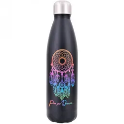 Dora's Dora's Dora’s Edelstahl-Thermoflasche "Traumfänger" (500ml) – Schwarz & Doppelwandig – Produktbild 1 von 1